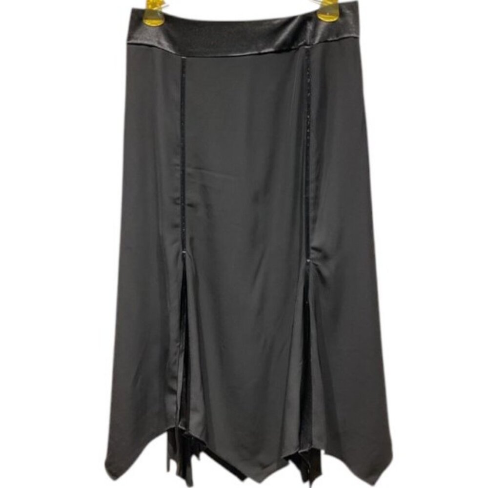 Today's Designer black shiny studded skirt size 12